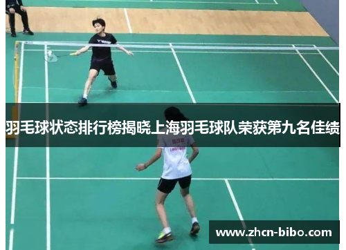 羽毛球状态排行榜揭晓上海羽毛球队荣获第九名佳绩